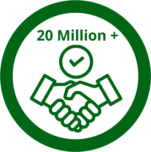 Trusted by 20+ Million People